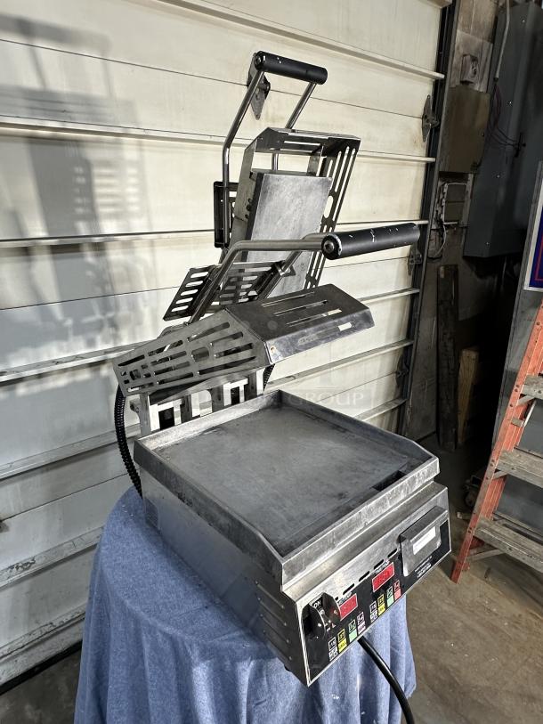 One Pro Max Electric Panini Press Model# GR14 STE 16X24X14 Stainless Steel - Image 3 of 6