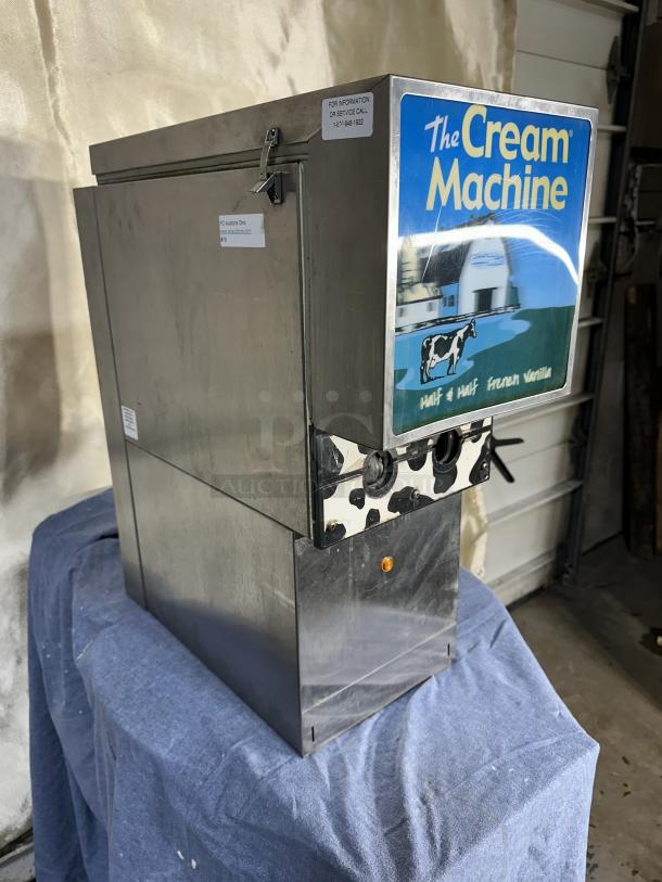One Good West Industrial Creamer Machine, Model# GW2 / GW3, 115 Volts, powered on when tested. 10X22X24 - Image 2 of 5
