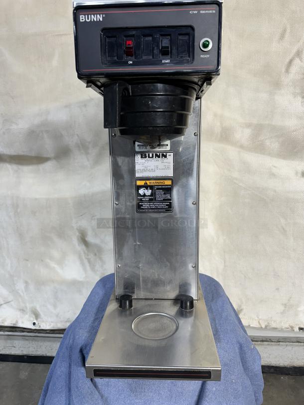 One Bunn Coffee Brewer, Model# CWT15-ABS, 120 Volts, Powered on when tested, 8X19X24 - Image 1 of 4