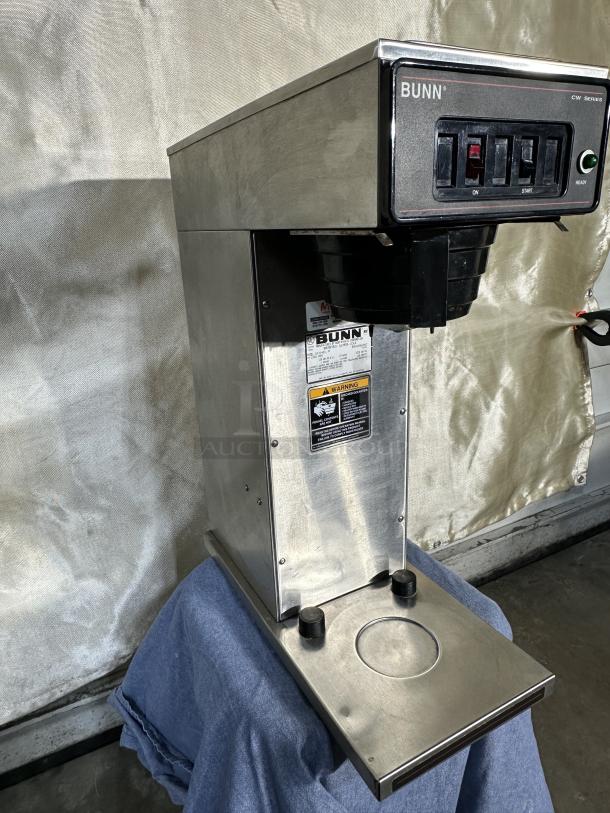 One Bunn Coffee Brewer, Model# CWT15-ABS, 120 Volts, Powered on when tested, 8X19X24 - Image 2 of 4