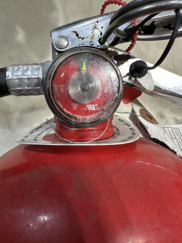 One Amerex Fire Extinguisher 6X20 - Image 2 of 2