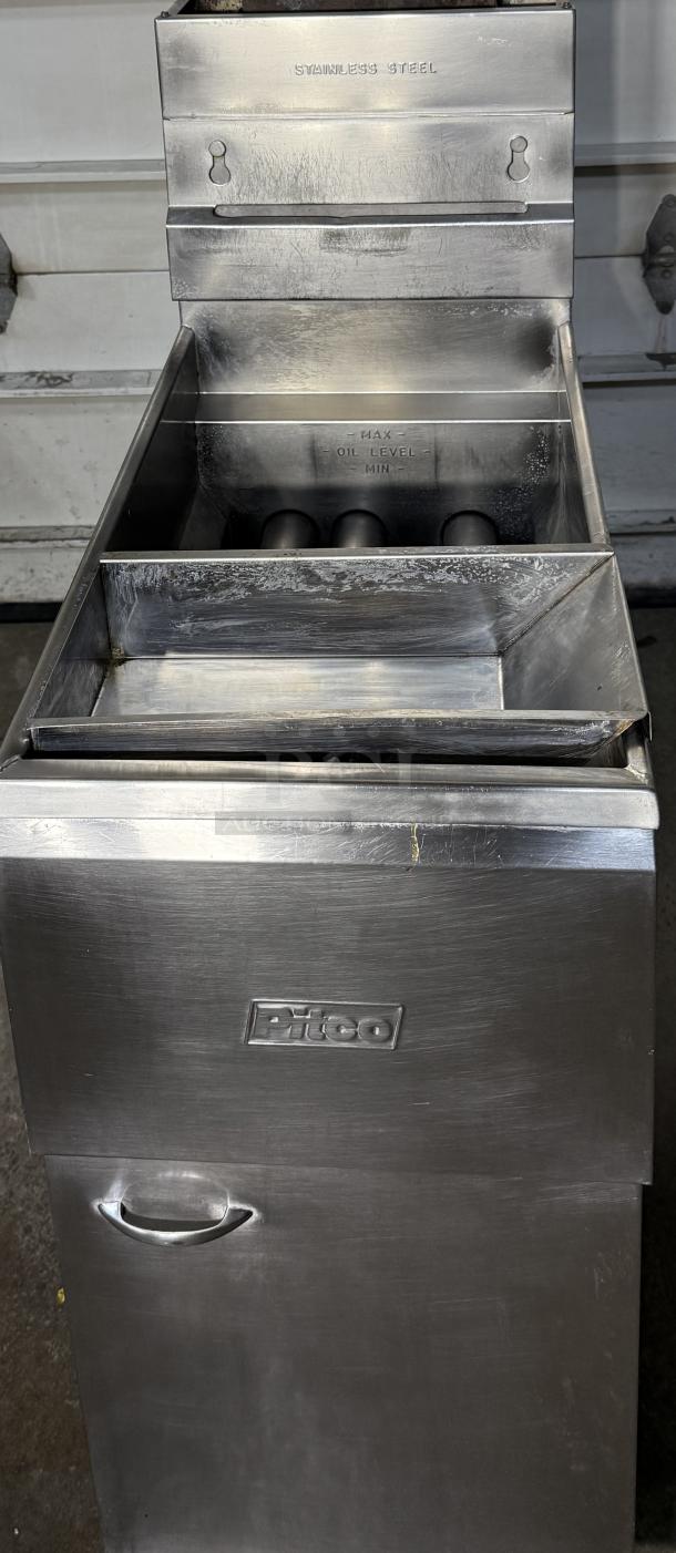 PITCO Commercial Deep Fryer 45-50 pounds, 120000BTU, 15.5X30X46 GAS Powered - Image 2 of 4