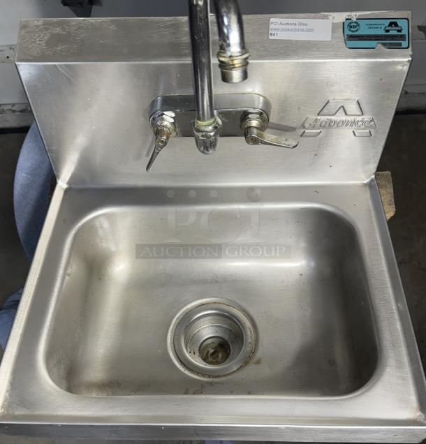 Advantage Hand Sink, Stainless Steel - Image 1 of 2