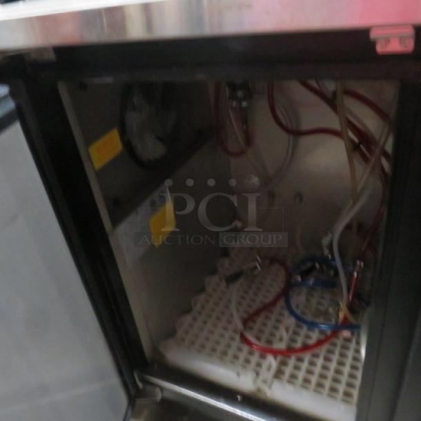 One Micromatic 2 Door Kegorator With 2 Tower, With 6 Taps.  Model# MDD-58 E.  115 Volt. 6X29X53 - Image 3 of 3