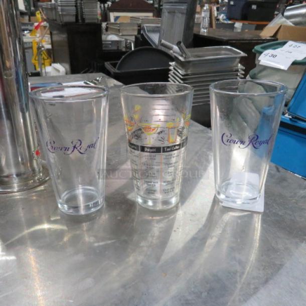 Assorted Bar Glass. 3XBID - Image 1 of 1
