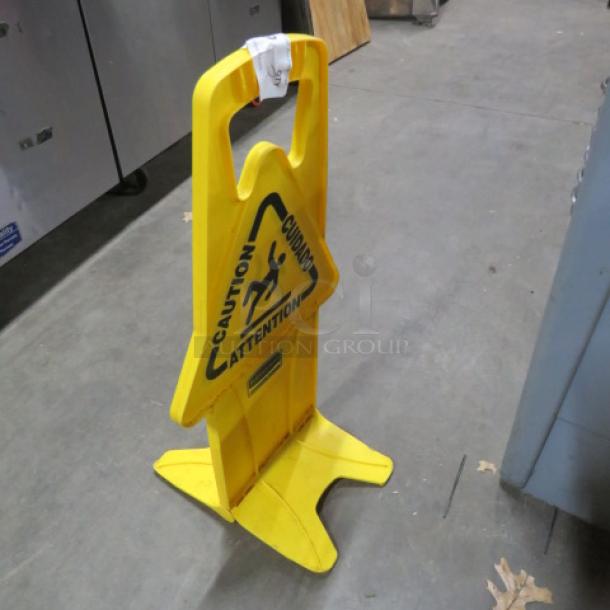 Caution Triangle. 3XBID - Image 1 of 1