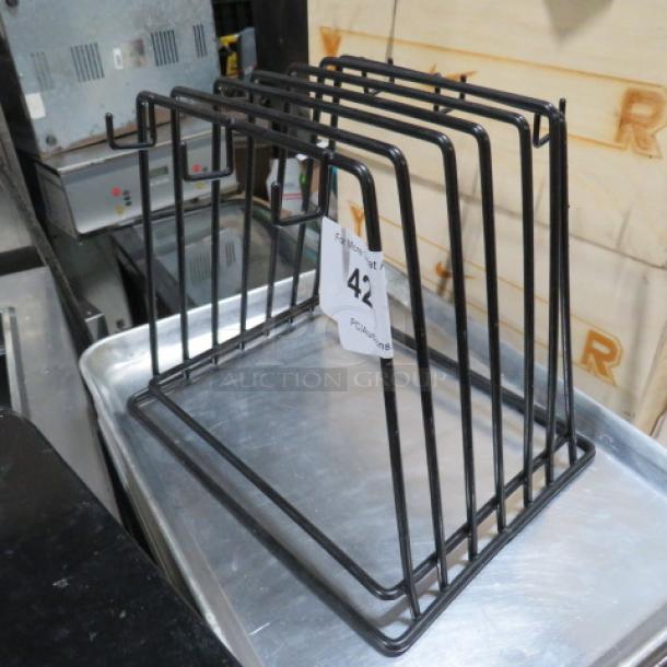 One Metal Pan Holder. - Image 1 of 1