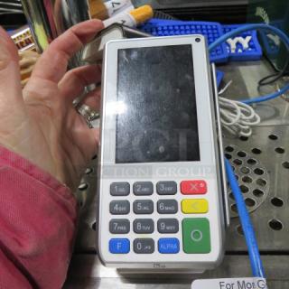 One Credit Card Machine.