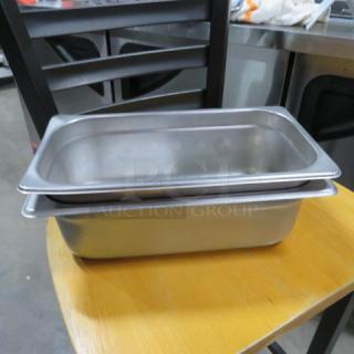 1/3 Size 4 Inch Deep Hotel Pan. 3XBID