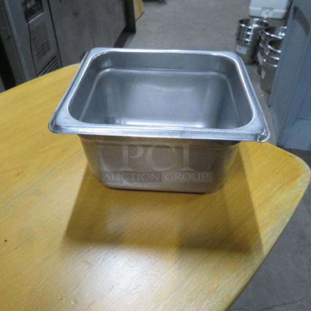 1/6 Size 4 Inch Deep Hotel Pan. 5XBID - Image 1 of 1