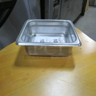 1/6 Size 2.5 Inch Deep Hotel Pan. 5XBID