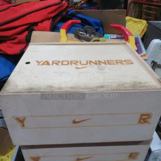 Wooden Box. 2XBID