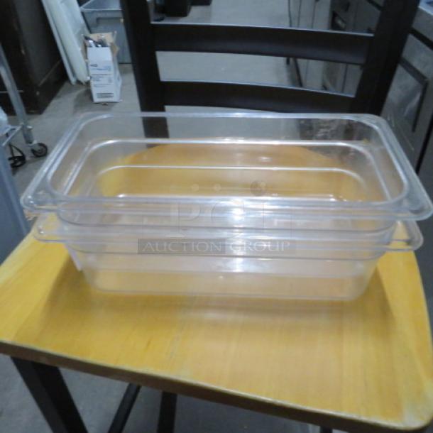 1/3 Size 4 Inch Deep Food Storage Container. 2XBID - Image 1 of 1