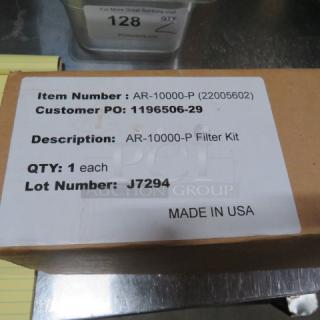 One Filter Kit. #AR-10000P.