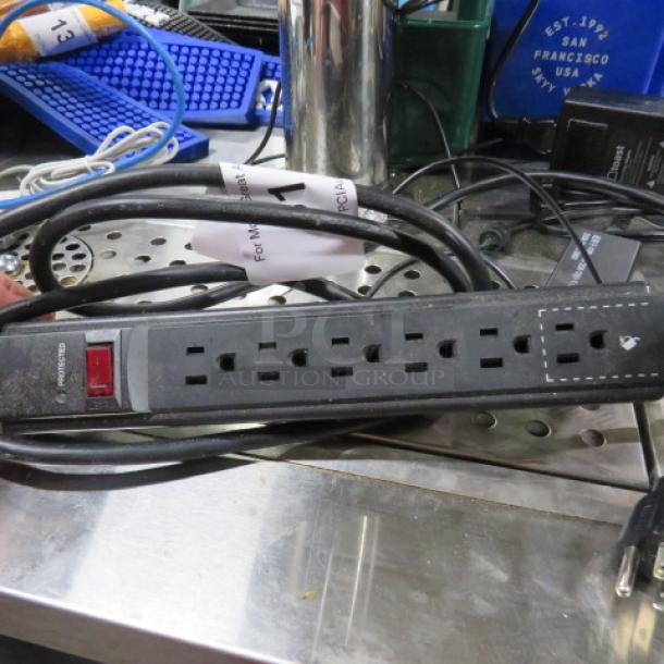 One Outlet Strip. - Image 1 of 1