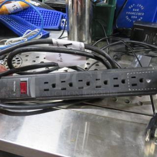 One Outlet Strip.