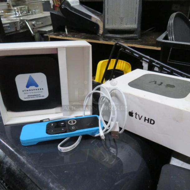 One Atmosphere Apple TV HD. 1080P. 32GB. #A1625. - Image 1 of 2