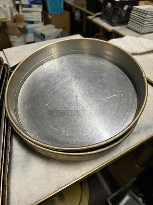12X2 Round Pizza Pan. 2XBID - Image 1 of 1
