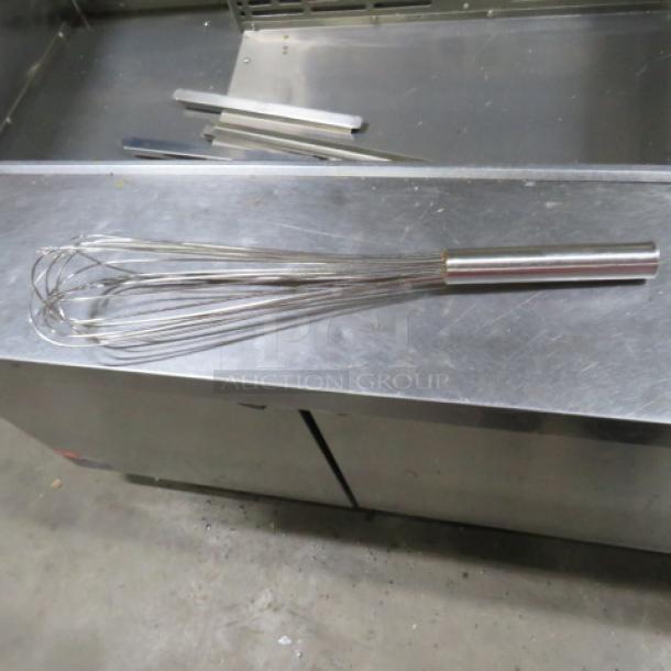 One Stainless Steel Whip - Image 1 of 1