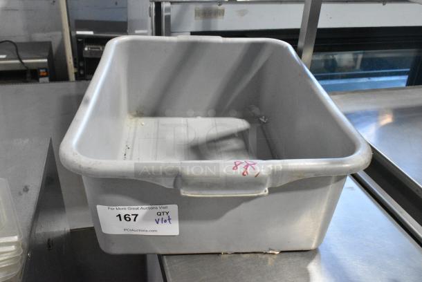 ALL ONE MONEY! Lot of Various Items Including Poly Drop In and Lids in Gray Poly Bus Bin - Image 6 of 6