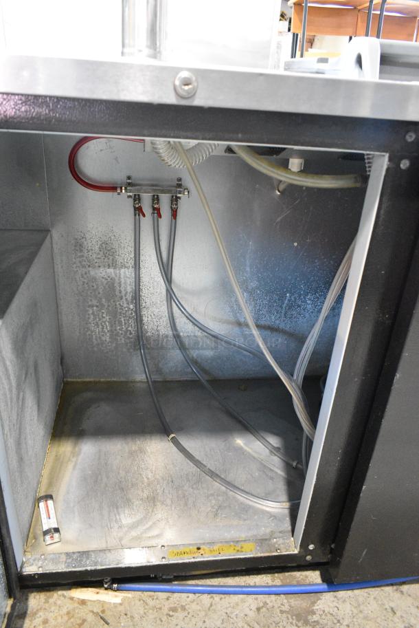 Beverage Air DD58HC-1-B Metal Commercial Direct Draw Kegerator w/ 2 Beer Towers. 115 Volts, 1 Phase. Tested and Powers On But Does Not Get Cold - Image 6 of 9