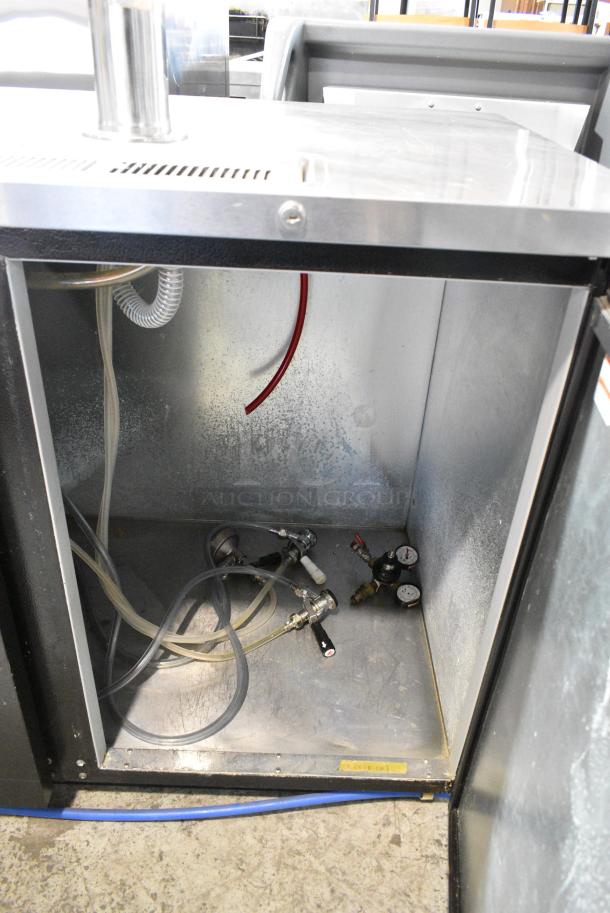 Beverage Air DD58HC-1-B Metal Commercial Direct Draw Kegerator w/ 2 Beer Towers. 115 Volts, 1 Phase. Tested and Powers On But Does Not Get Cold - Image 7 of 9