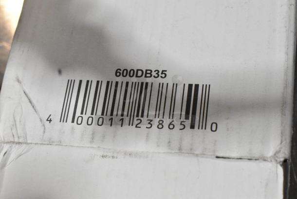 2 BRAND NEW SCRATCH AND DENT! Items Including T&S B-0068-H 68" Stainless Steel Flex Hose with Gray Handle and Polyurethane Liner and 600DB35 Regency 3 1/2" Basket Drain with Strainer - 1 1/2" IPS. 2 Times Your Bid! - Image 5 of 5