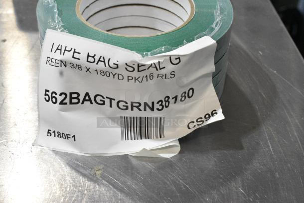 2 BRAND NEW SCRATCH AND DENT! Items Including 562BAGTGRN38180 Lavex Green Poly Bag Sealer Tape 0.38" x 180 Yards (9mm x 165m) - 16/Pack and Avantco 17815350 Temperature Control. 2 Times Your Bid! - Image 3 of 6