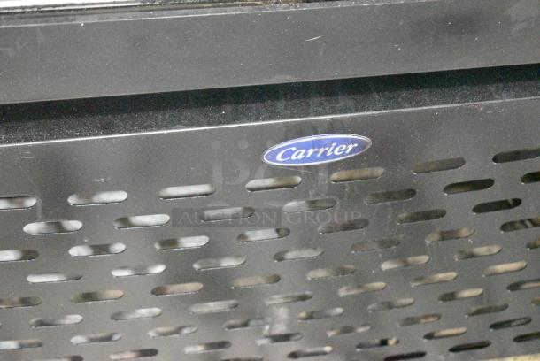 Carrier MC1100 Metal Commercial 2 Door Reach In Cooler Merchandiser w/ Poly Coated Racks. 115 Volts, 1 Phase. Tested and Powers On But Does Not Get Cold - Image 2 of 7
