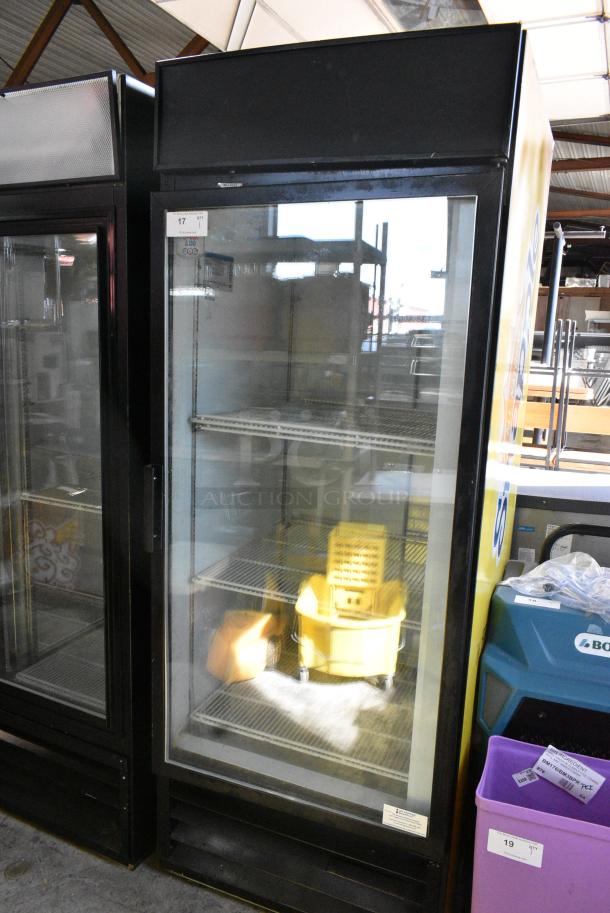 Beverage Air Metal Commercial Single Door Reach In Cooler Merchandiser w/ Poly Coated Racks. 115 Volts, 1 Phase. Tested and Working! - Image 2 of 4