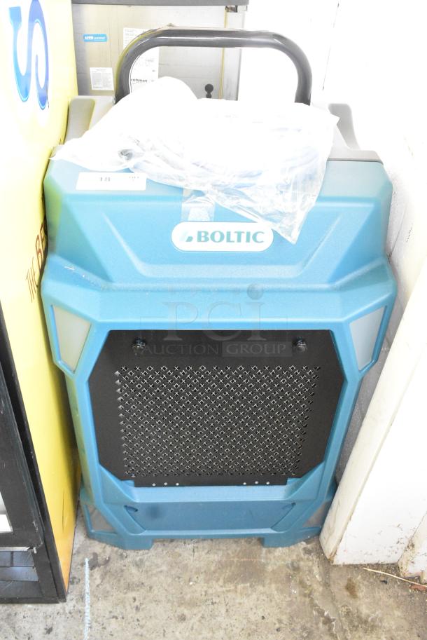 BRAND NEW SCRATCH AND DENT! Boltic 22BPCD130P 200 Pint Commercial Dehumidifier with Automatic Purge Pump, Drain Hose, and Wheels - 115V, 945W 22BPCD130P - Image 1 of 8