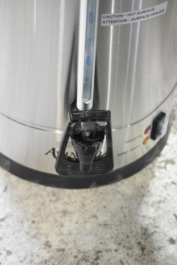 BRAND NEW SCRATCH AND DENT! Avantco 177CU100ETL 100 Cup (500 oz.) Double Wall Stainless Steel Coffee Urn / Coffee Percolator. 120 Volts, 1 Phase. - Image 3 of 6