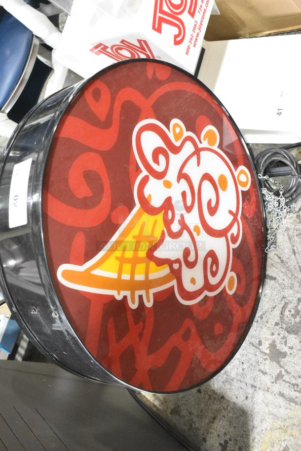 Metal Ice Cream Sign. 115 Volts 1 Phase. - Image 2 of 5