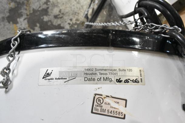 Metal Ice Cream Sign. 115 Volts 1 Phase. - Image 5 of 5
