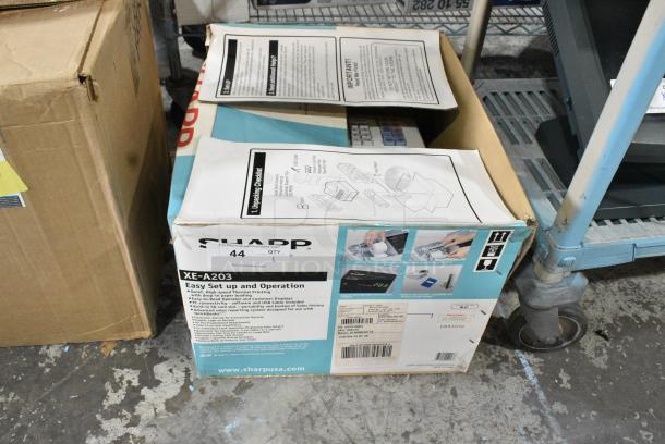 IN ORIGINAL BOX! Sharp XE-A203 Countertop Electronic Cash Register. 115 Volts, 1 Phase. - Image 2 of 3
