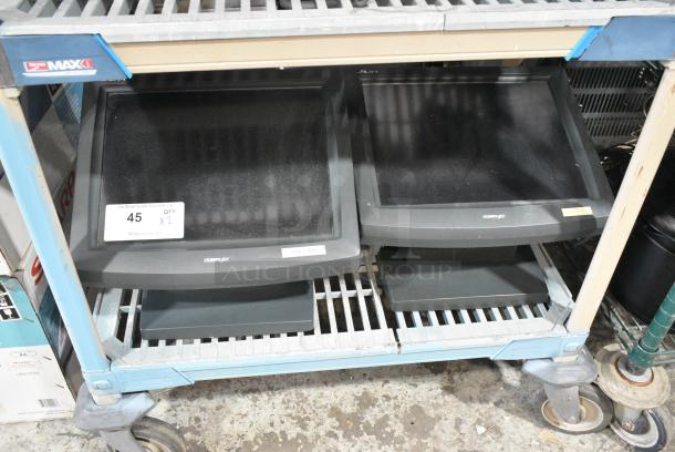 2 Posiflex POS Monitor; Models TP5700/5800 and TP-5800. 2 Times Your Bid! - Image 1 of 9