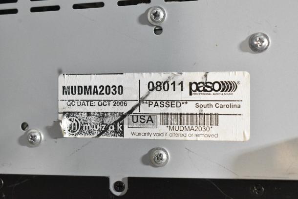 2 LG Muzak MUDMA2030 Digital Music Amplifier 2 Times Your Bid! - Image 8 of 8