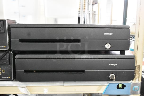 2 Posiflex CR-6000 Metal Cash Drawer. 2 Times Your Bid! - Image 1 of 7