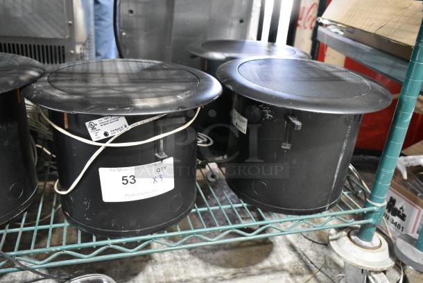 3 AtlasIED FA97-8 Recessed Enclosure with Dog Legs for 8" Strategy Series. 3 Times Your Bid! - Image 1 of 4