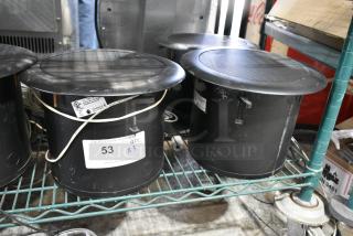 3 AtlasIED FA97-8 Recessed Enclosure with Dog Legs for 8" Strategy Series. 3 Times Your Bid!