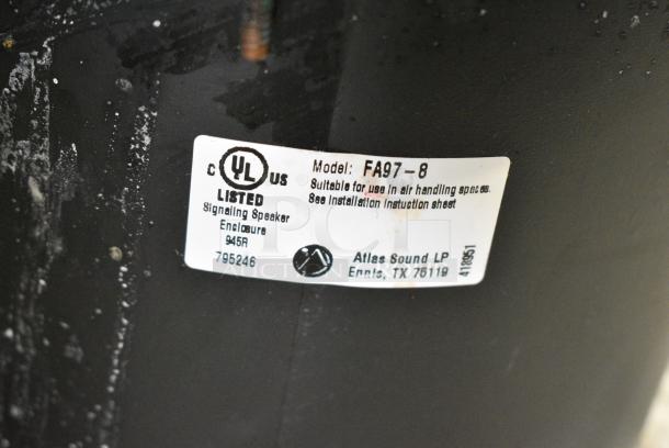 3 AtlasIED FA97-8 Recessed Enclosure with Dog Legs for 8" Strategy Series. 3 Times Your Bid! - Image 4 of 4