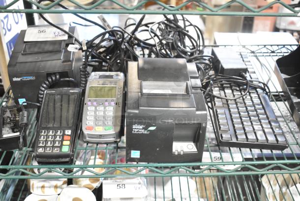 5 Various Items Including 2 Star TSP100 Receipt Printers, 2 Credit Card Readers and Keyboard. 5 Times Your Bid! - Image 1 of 12