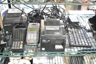 5 Various Items Including 2 Star TSP100 Receipt Printers, 2 Credit Card Readers and Keyboard. 5 Times Your Bid!