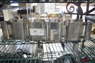 2 Rosseto Stainless Steel Panels. 2 Times Your Bid!