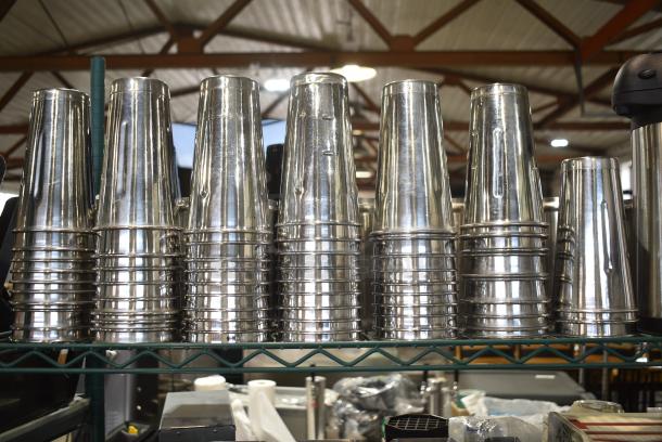 ALL ONE MONEY! Tier Lot of Various Items Including Stainless Steel Pitchers, Stainless Steel Bins and Stainless Steel Mixing Cups - Image 3 of 6