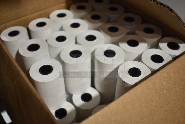 Box of Receipt Paper Rolls - Image 1 of 4