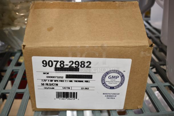 Box of Receipt Paper Rolls - Image 2 of 4