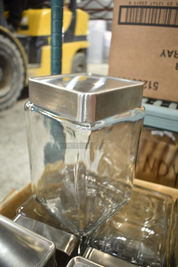 18 Glass Containers w/ Metal Lid. 18 Times Your BId! - Image 3 of 3