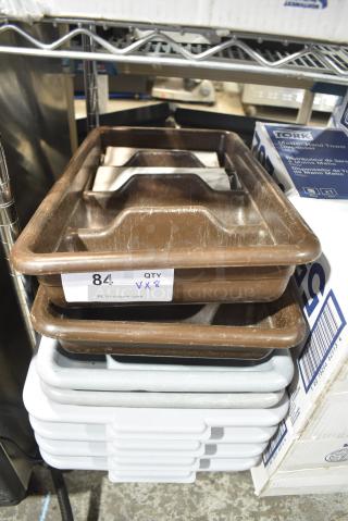 ALL ONE MONEY! Lot of 8 Poly Silverware Bins