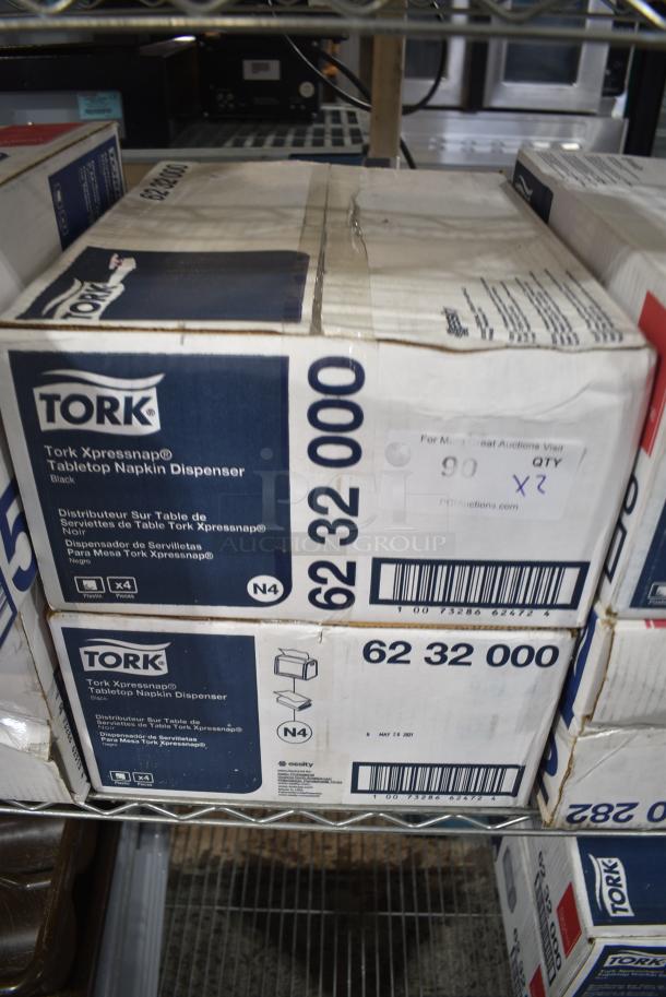 2 BRAND NEW! Boxes of 4 Tork 62 32 000 Tabletop Napkin Dispensers. 2 Times Your Bid! - Image 1 of 6